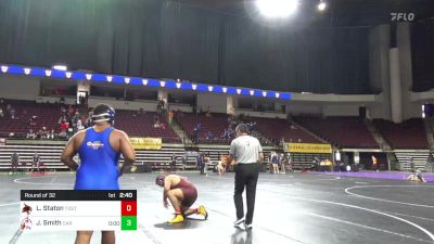 285 lbs Round Of 32 - Lane Staton, Texas State vs Jonovan Smith, Caribbean