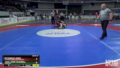 1A-4A 152 Quarterfinal - Ny`dariun Jones, Alabama School For The Blind vs John Lexin Caldwell, Ranburne