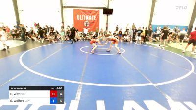 48 kg Consi Of 4 - Dominic Way, Felix Wrestling Academy vs Sam Wolford, LAW