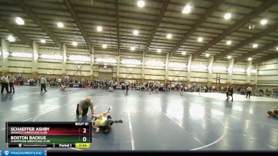 75 lbs Semifinal - Boston Backus, Champions Wrestling Club vs Schaeffer Ashby, Wasatch Wrestling Club