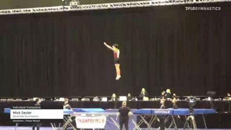 Mick Seyler - Individual Trampoline, Southlake Gymnastics - 2021 USA Gymnastics Championships