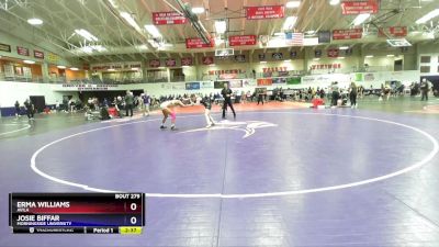 143 lbs Cons. Round 1 - Erma Williams, Avila vs Josie Biffar, Morningside University