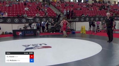 92 kg Rnd Of 16 - Cason Howle, Blue Chip Wrestling Club vs Evan McGuire, Pinnacle Wrestling Club