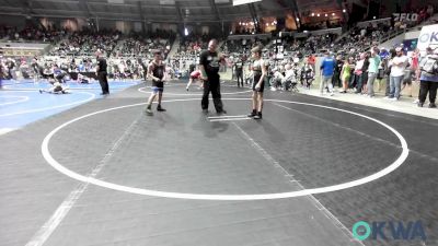 85 lbs Consi Of 16 #1 - Jordan McCormack, Mojo Grappling Academy vs Beckett Bowman, R.a.w.