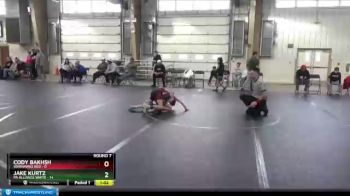 64 lbs Round 7 (8 Team) - Cody Bakhsh, Warhawks Red vs Jake Kurtz, PA Alliance White