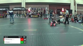 112 lbs Placement (4 Team) - Rylan McKenney, Backyard Brawlers vs Daniel Evans, Carolina Hammer Squad