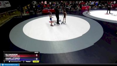 67 lbs Semifinal - Eli Davidson, Legion Wrestling Club vs Maxim Litvinov, Legion Wrestling Club