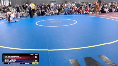 132 lbs Quarterfinal - Jackson Walls, Peninsula Wrestling Club vs Ryan Vader, Zillah Wrestling