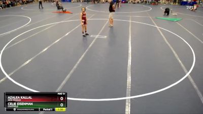 100 lbs Round 2 - Celie Eisenman, Chatfield vs Azalea Kallal, New Prague