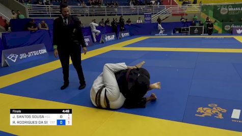 JHONATAN SANTOS SOUSA vs RODRIGO RODRIGUES DA SILVA 2024 Brasileiro Jiu-Jitsu IBJJF