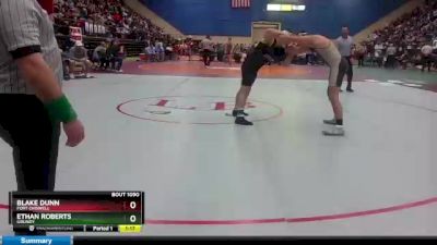 1 - 165 lbs Quarterfinal - Ethan Roberts, Grundy vs Blake Dunn, Fort Chiswell