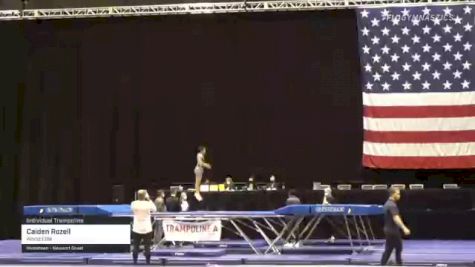 Caiden Rozell - Individual Trampoline, World Elite - 2021 USA Gymnastics Championships