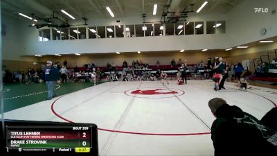 71 lbs Semifinal - Titus Lehner, Cle Elum Mat Miners Wrestling Club vs Drake Strovink, NWWC