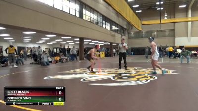 141 lbs Cons. Semi - Dominick Vinci, Alfred State vs Brett Blaess, Baldwin Wallace