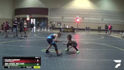 65 lbs Cons. Round 3 - Caleb Kuberry, Scrapyard WC vs Ben Deisel Belcher, Infamous Wrestling