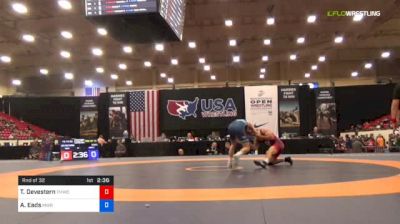 74 kg Rnd Of 32 - Trever Devestern, TMWC vs Austin Eads, Missouri Wrestling Regional Training Center