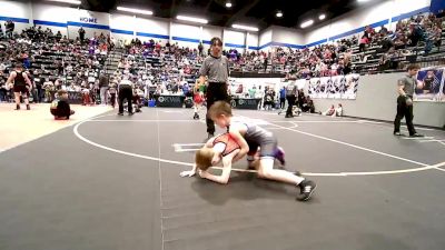 66 lbs Consi Of 4 - Carl Ivy, Ada Youth Wrestling vs Carter Hernnadez, Choctaw Ironman Youth Wrestling