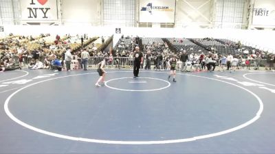 75 lbs Champ. Round 1 - Colton English, Dolgeville Youth Wrestling vs Chester Machemer, WRCL Wrestling Club