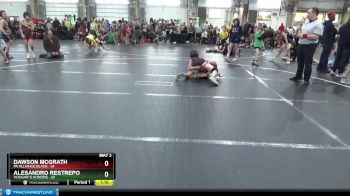 84 lbs Round 1 (6 Team) - Dawson McGrath, PA Alliance Black vs Alesandro Restrepo, Vougar`s Honors