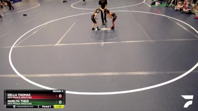 Round 3 - Della Thomas, New Prague Wrestling vs Harlyn Theis, New Prague Wrestling