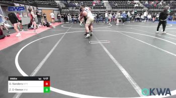 285 lbs Rr Rnd 5 - Donald Sanders, Standfast vs Zander Dickson-Reese, Bristow Youth Wrestling