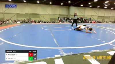 75 lbs Rr Rnd 3 - Alec Alfortish, Takedown Elite 9u vs Nathan Cruz, Oklahoma Elite 9U