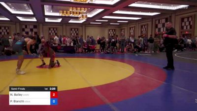 61 kg Semifinal - Nasir Bailey, Harvey Twisters vs Paul Bianchi, Arkansas Regional Training Center