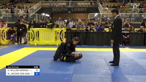 HERMIONE WILLOW MEDINA vs MANUELLA JACOME DOS SANTOS 2024 Pan Jiu Jitsu IBJJF Championship