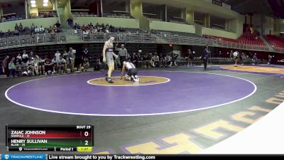 120 lbs Placement (16 Team) - Zaiac Johnson, Norfolk vs Henry Sullivan, Blair