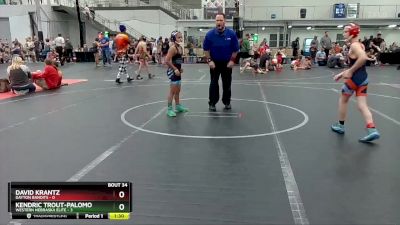 76 lbs Round 7 (10 Team) - Kendric Trout-Palomo, Western Nebraska Elite vs David Krantz, Dayton Bandits