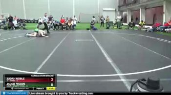 113 lbs Cross Bracket (8 Team) - Judah Noble, All Stars vs Jacob Mason, South Dakota Mania