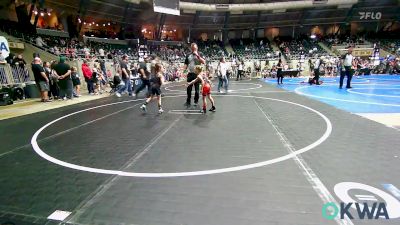 47 lbs 7th Place - Lennon Phipps, Hilldale Youth Wrestling Club vs Isabella Levescy, Tuttle Wrestling