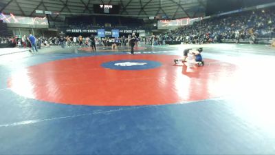 98 lbs Cons. Round 4 - Clay Fouts, Deer Park Ironman Wrestling Club vs Andraco Dickson, Sumner Panthers Jr. Wrestling