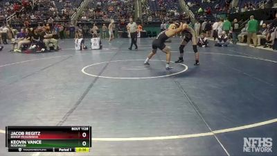 1A 152 lbs Cons. Semi - Jacob Regitz, Bishop McGuinness vs Keovin Vance, Rosewood