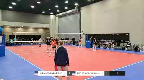 Kokoro Volleyball 18-2 vs OVC 18 National Mizuno - 2022 JVA World Challenge presented by Nike - Expo Only
