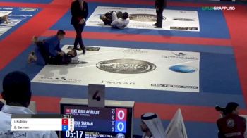 Ilke Kubilay Bulut vs Burak Sarman 2018 Abu Dhabi World Professional Jiu-Jitsu Championship