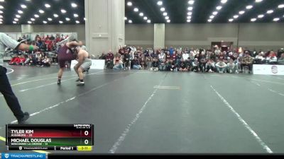 285 lbs Semis & 3rd Wb (16 Team) - Michael Douglas, Wisconsin-La Crosse vs Tyler Kim, Augsburg