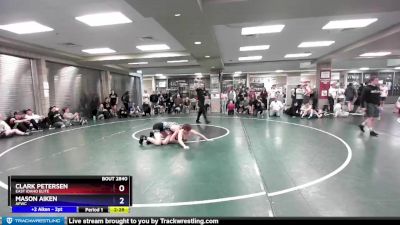 132 lbs Semifinal - Clark Petersen, East Idaho Elite vs Mason Aiken, AFWC