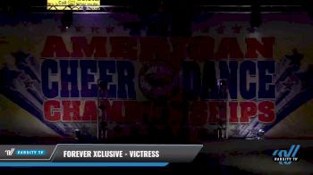 Forever Xclusive - Victress [2021 L3 Senior - D2 - Small Day 2] 2021 The American Celebration DI & DII