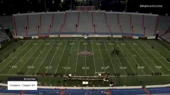 Troopers - Casper WY at 2021 DCI Celebration - Little Rock