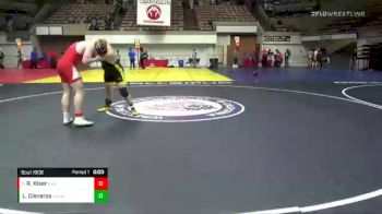 220 lbs 5th Place Match - Ricky Kiser, Goldmine Wrestling Club vs Lestat Cisneros, Ukiah High School Wrestling