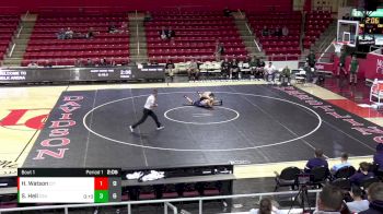 157 lbs Finals (2 Team) - Hayden Watson, The Citadel vs Shane Heil, Cleveland State