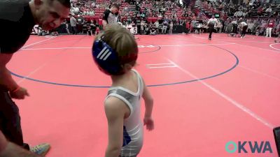 46 lbs Semifinal - Treble Castor, ReZults Wrestling vs Easton Klinglesmith, Perry Wrestling Academy