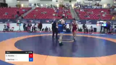 79 kg Consi Of 8 #2 - Casey Randles, Viking Wrestling Club (IA) vs Isaiah Martinez, Beaver Dam Wrestling Regional Training Center / TMWC