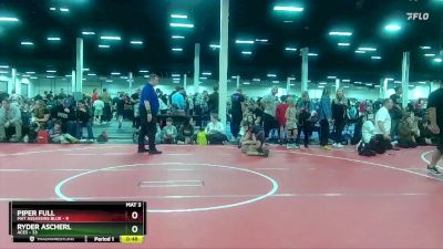 76 lbs Round 9 (10 Team) - Piper Full, Mat Assassins Blue vs Ryder Ascherl, ACES