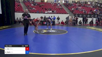 65 kg Cons 8 #2 - Jaxon Joy, Wadsworth Grizzly Wrestling Club vs Kollin Rath, Steller Trained Wrestling