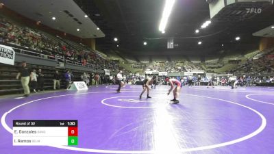 140 lbs Round Of 32 - Elias Gonzales, Sanger vs Izaiah Ramos, Selma