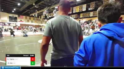 102 lbs Quarterfinal - Shane Ito, Encinitas vs Adrian Tapia, Socal Grappling Wrestling Club