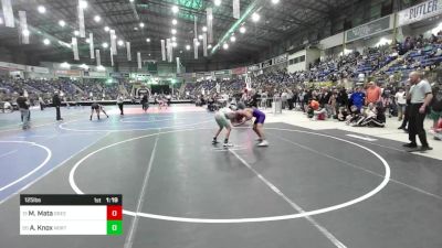 125 lbs Round Of 32 - Medardo Mata, Greeley United vs Austin Knox, Northeast Colorado Elite