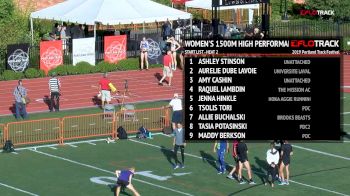 High Performance Women's 1500m, Heat 2